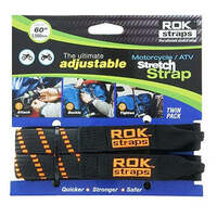 ROK0031 Motorcycle / ATV adjustable stretch strap (Pair)