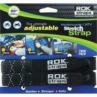 ROK0050 Motorcycle / ATV adjustable stretch strap (Pair)