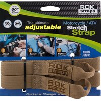 ROK0065 Motorcycle / ATV adjustable stretch strap (Pair)